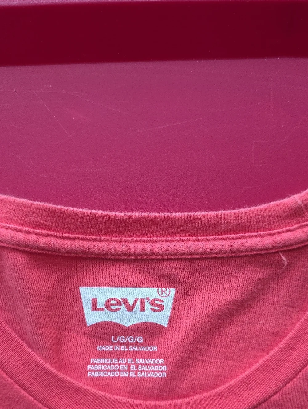 Levi's short sleeve t-shirt size large
